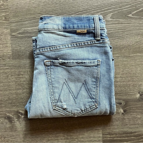 MOTHER Denim - MOTHER Superior The Tomcat Ankle Jeans, “Gospel Grace” Light, 28